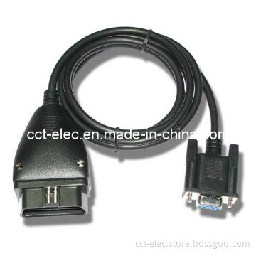 Obdii 16 Pin to Db 9p Cable
